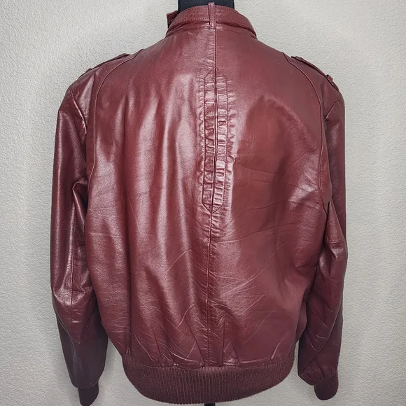 WILSONS Vintage Leather Jacket - Picture 7 of 9